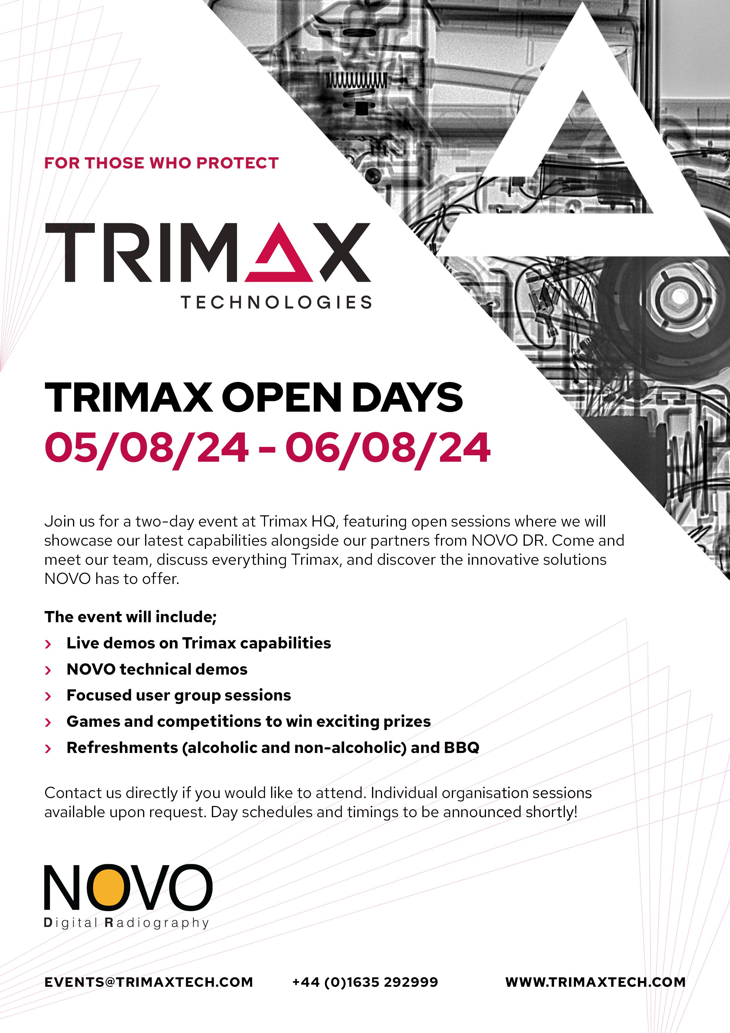 Trimax Open Days